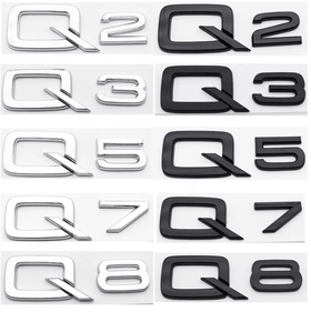 Lettres de coffre Audi (SUV) - Povcars