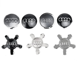 Centres de roue Audi (x4) - Povcars