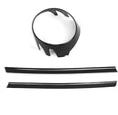 Volkswagen Golf 7 logo holder + black grille strips-1