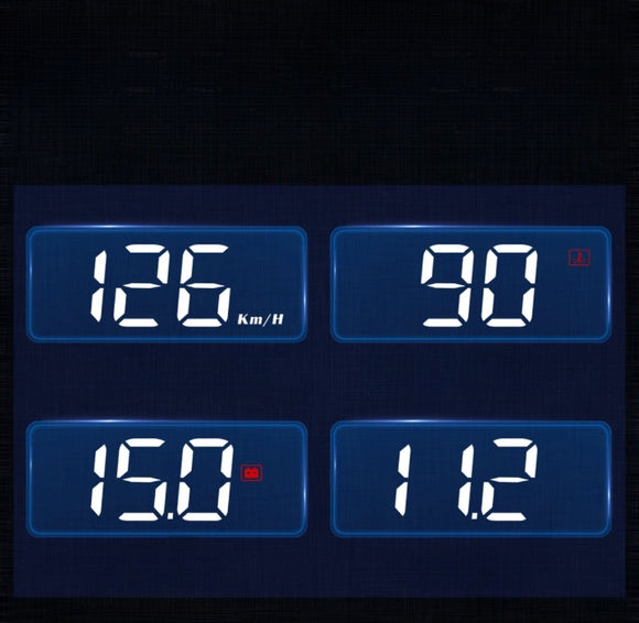 Universal head-up display meter