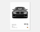 Poster BMW M5 CS-3