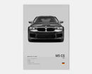 Poster BMW M5 CS-2