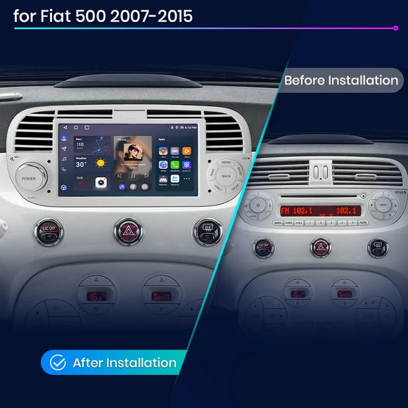 Fiat CarPlay Android Auto radio