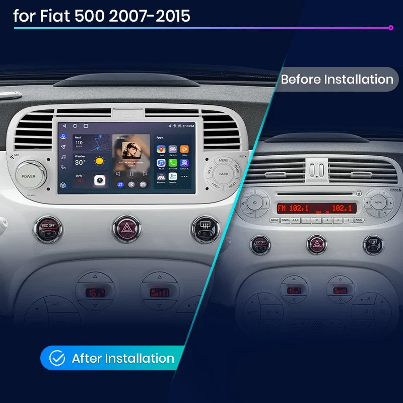 Autoradio CarPlay Android Auto Fiat