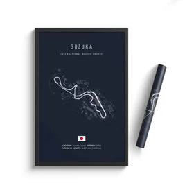 SUZUKA circuit poster