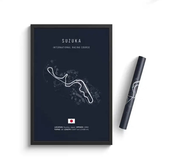 SUZUKA circuit poster