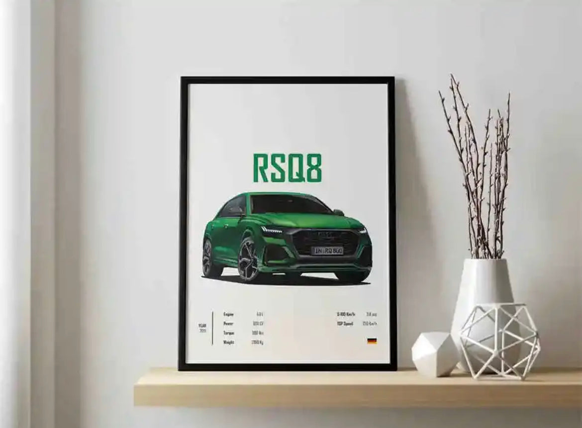 Audi RSQ8 poster | Povcars