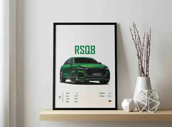 Audi RSQ8 poster