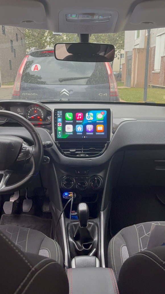 Installation à domicile écran CarPlay Android Auto