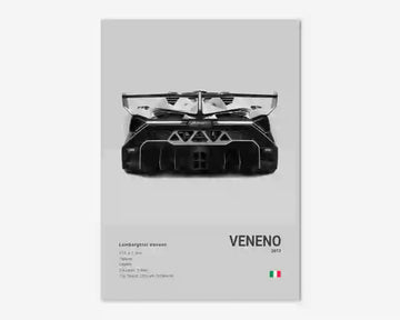 Poster LAMBORGHINI VENENO - 0