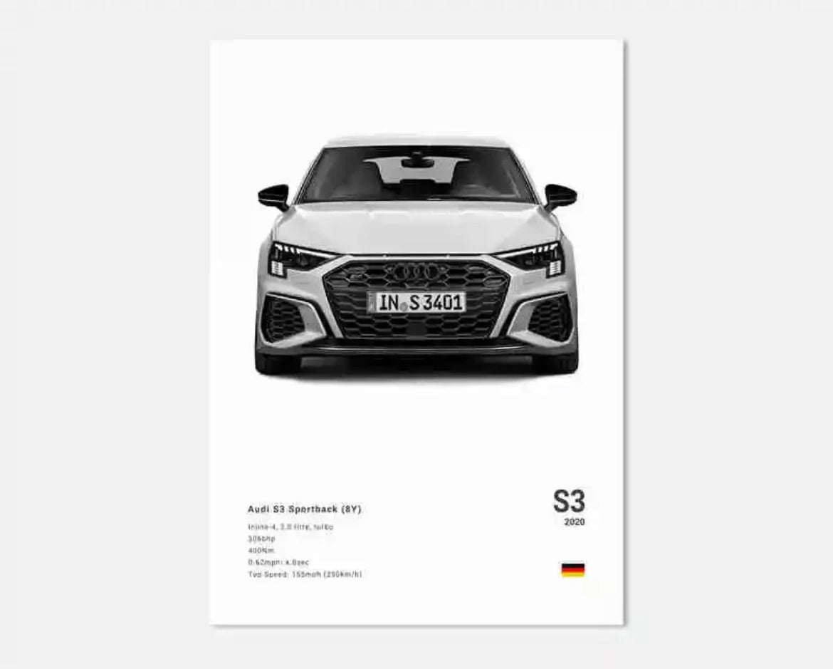 Poster AUDI S3