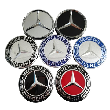 Cache moyeu Mercedes-Benz (x4)