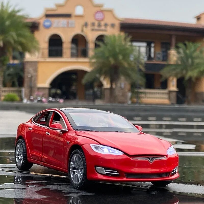 Miniature Tesla Model S 1:32 - Povcars