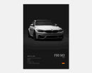 Poster BMW M3 (F80)-3
