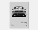 Audi Quattro poster-2