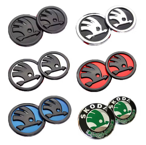 Emblème de logo Skoda 3U0853621B