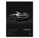 Poster Porsche 911 Turbo S-1