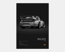 Poster Porsche 993 GT2-1