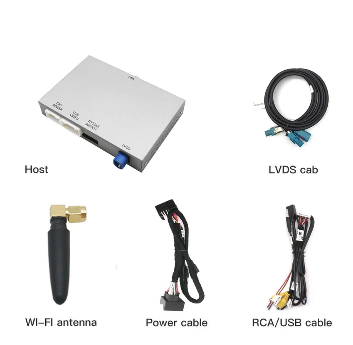 Module autoradio CarPlay Android auto pour Peugeot, Citroën