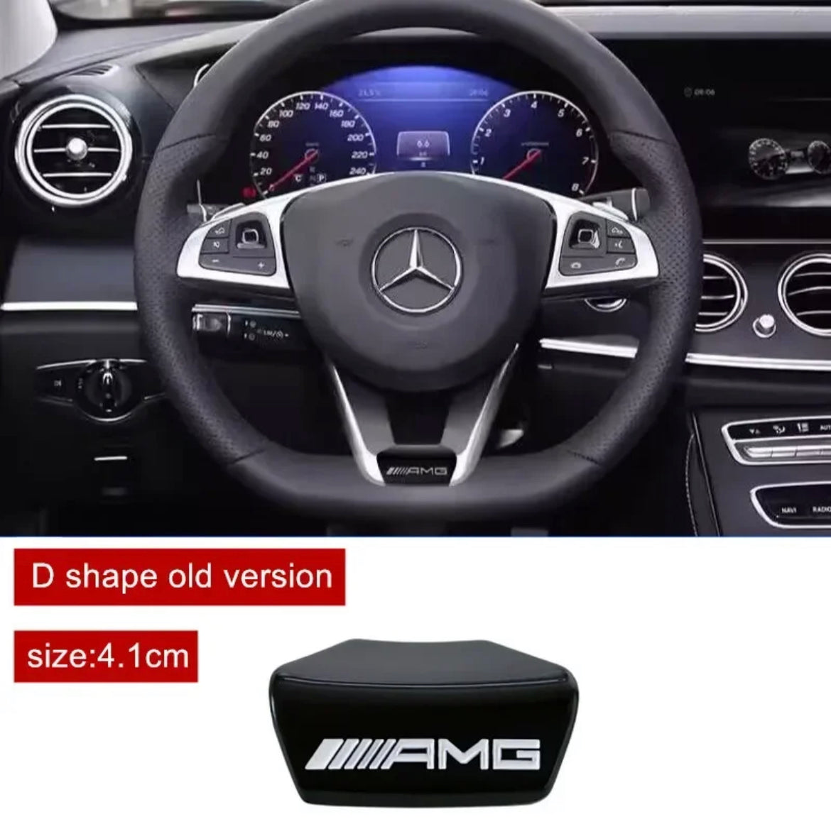 Insigne de volant Mercedes type AMG