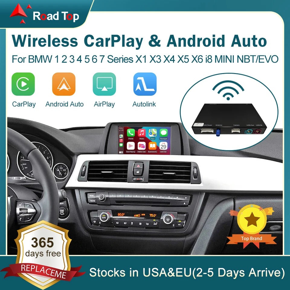 Boîtier CarPlay Android Auto pour BMW
