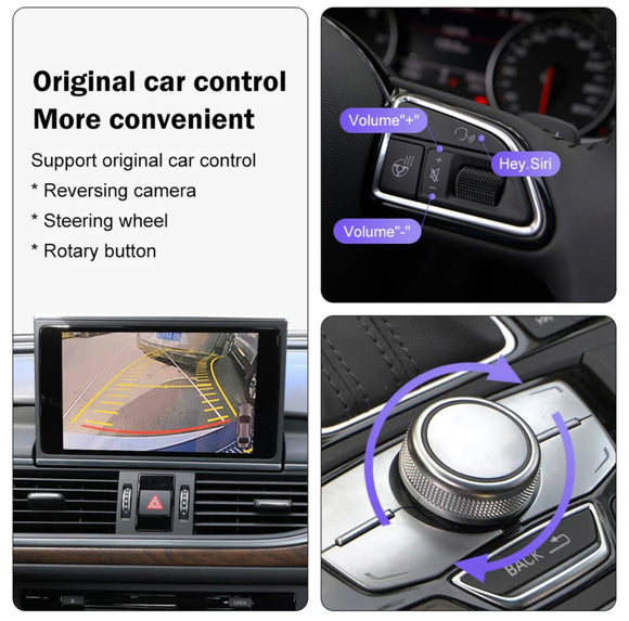 CarPlay Android Auto Module Audi A6 A7 2012-2018