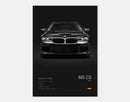 Poster BMW M5 CS-1