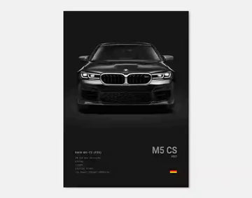 Poster BMW M5 CS