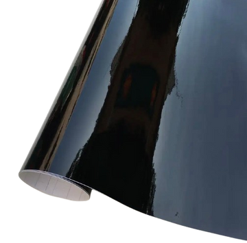 Glänzend schwarze Schutzabdeckungsrolle