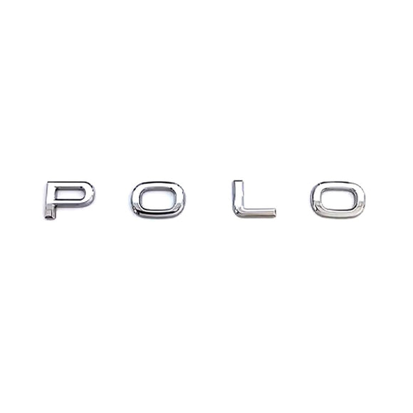 VOLKSWAGEN POLO LATEST GENERATION TRUNK LETTERS 