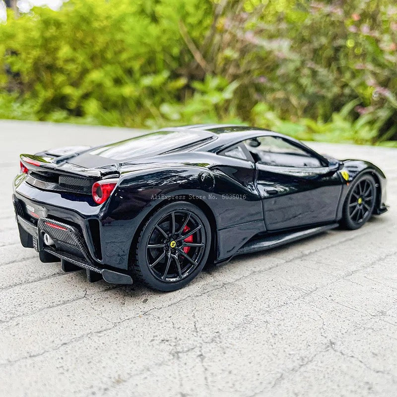 MINIATURE FERRARI 488 PISTA 1:24