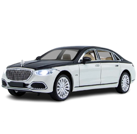 MINIATURE MERCEDES-MAYBACH CLASSE S 680 1:24 - Povcars
