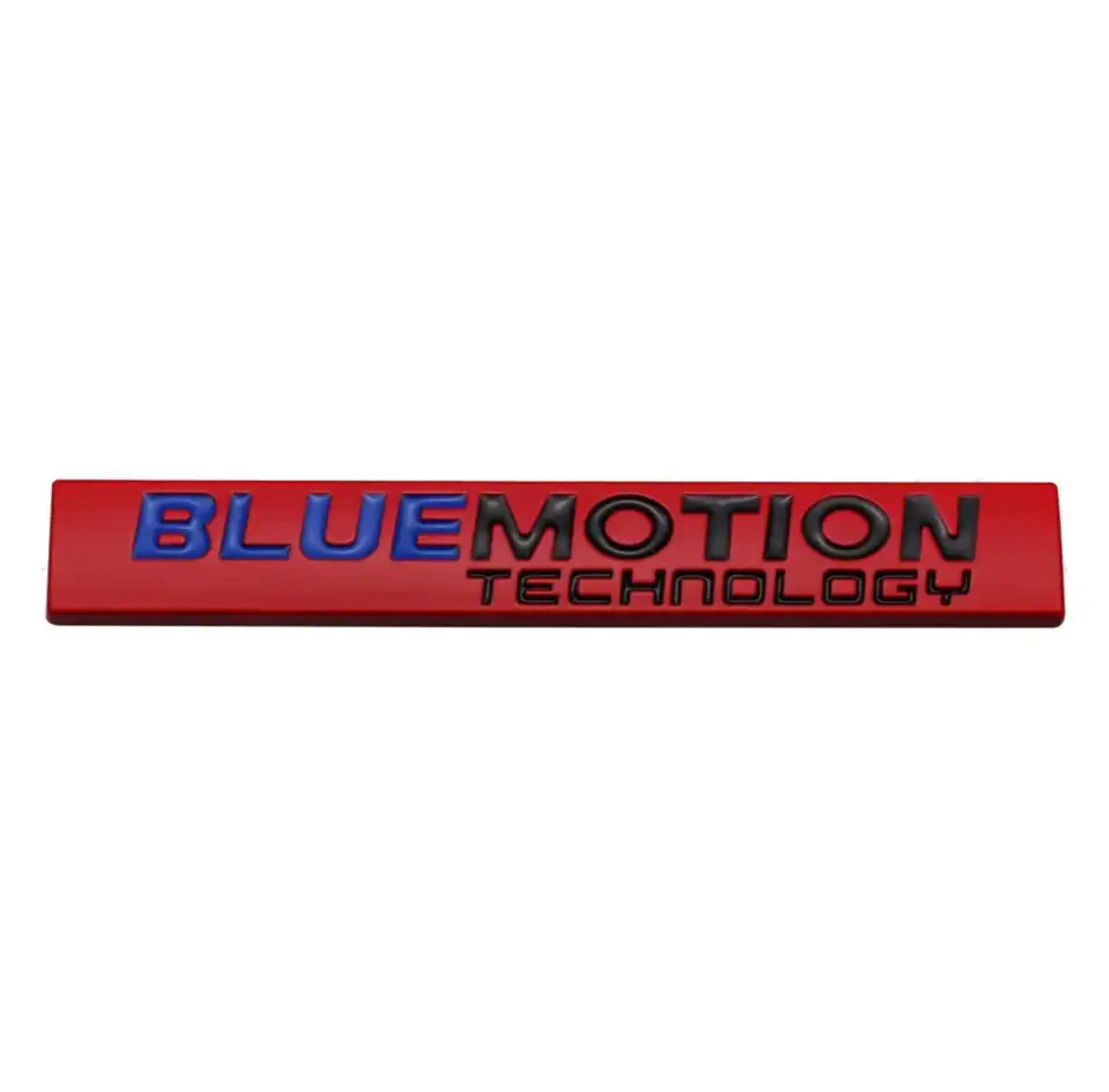 Buy red Volkswagen Bluemotion trunk and grille emblem