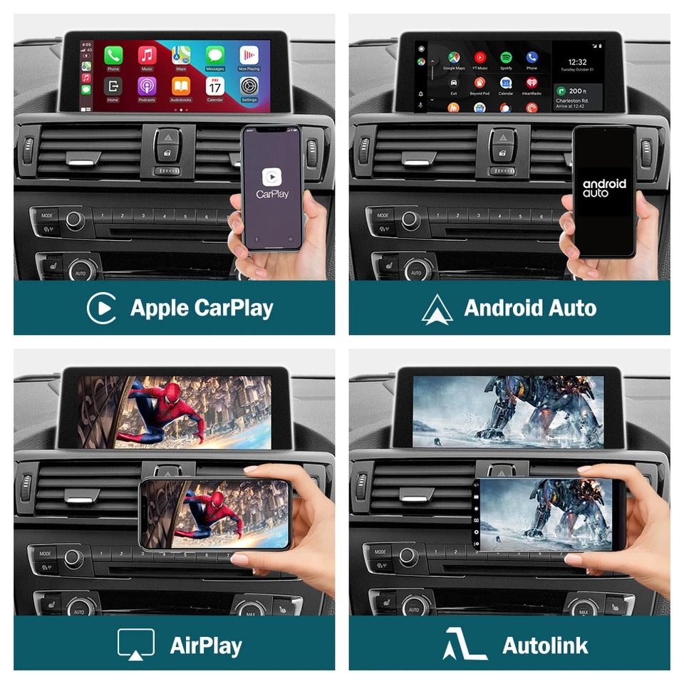 Autoradio CarPlay Android Auto pour BMW
