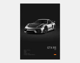 PORSCHE GT4 RS poster - 0