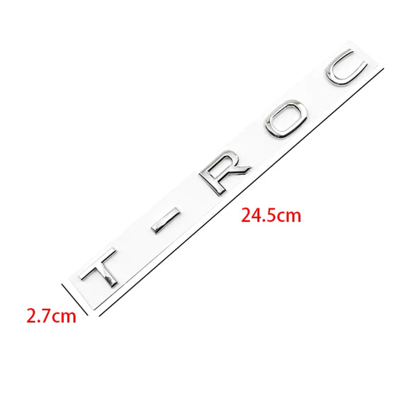 LETTRES DE COFFRE VOLKSWAGEN T-ROC