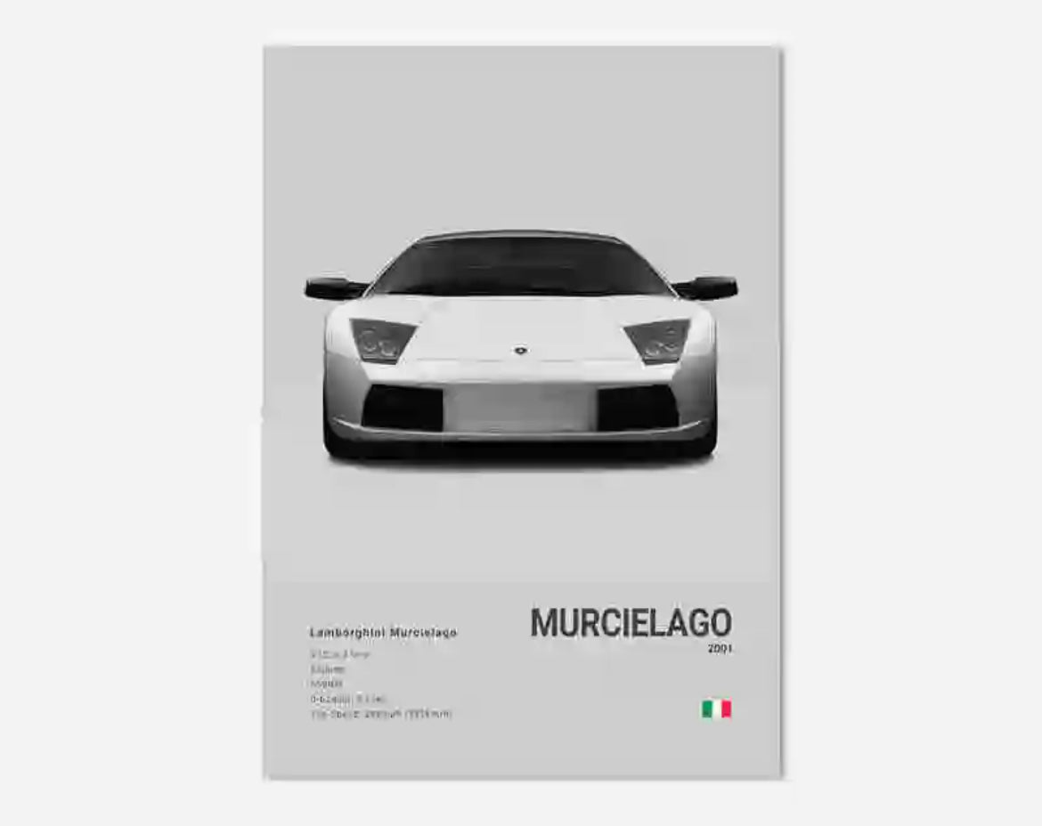 Poster LAMBORGHINI MURCIELAGO - 0