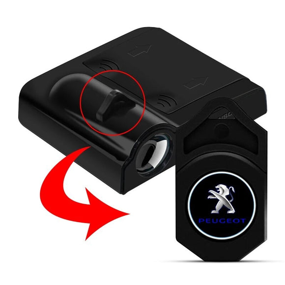 Projecteur de bienvenue Peugeot (x2) - Povcars
