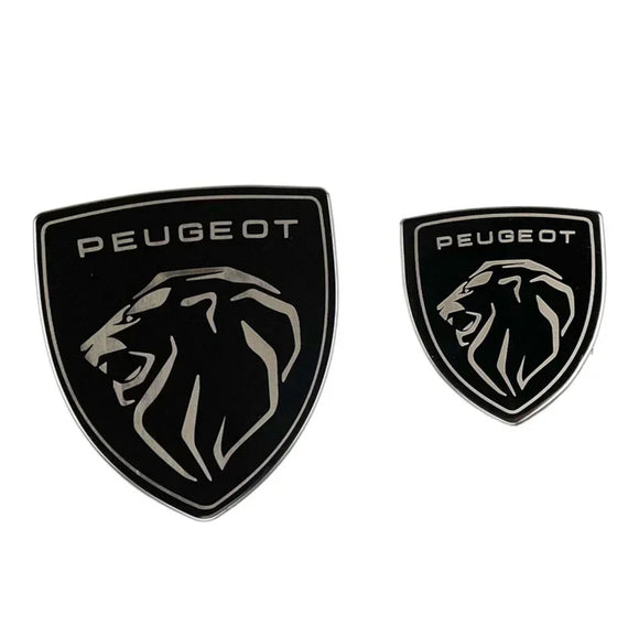 Peugeot logo emblem latest generation 
