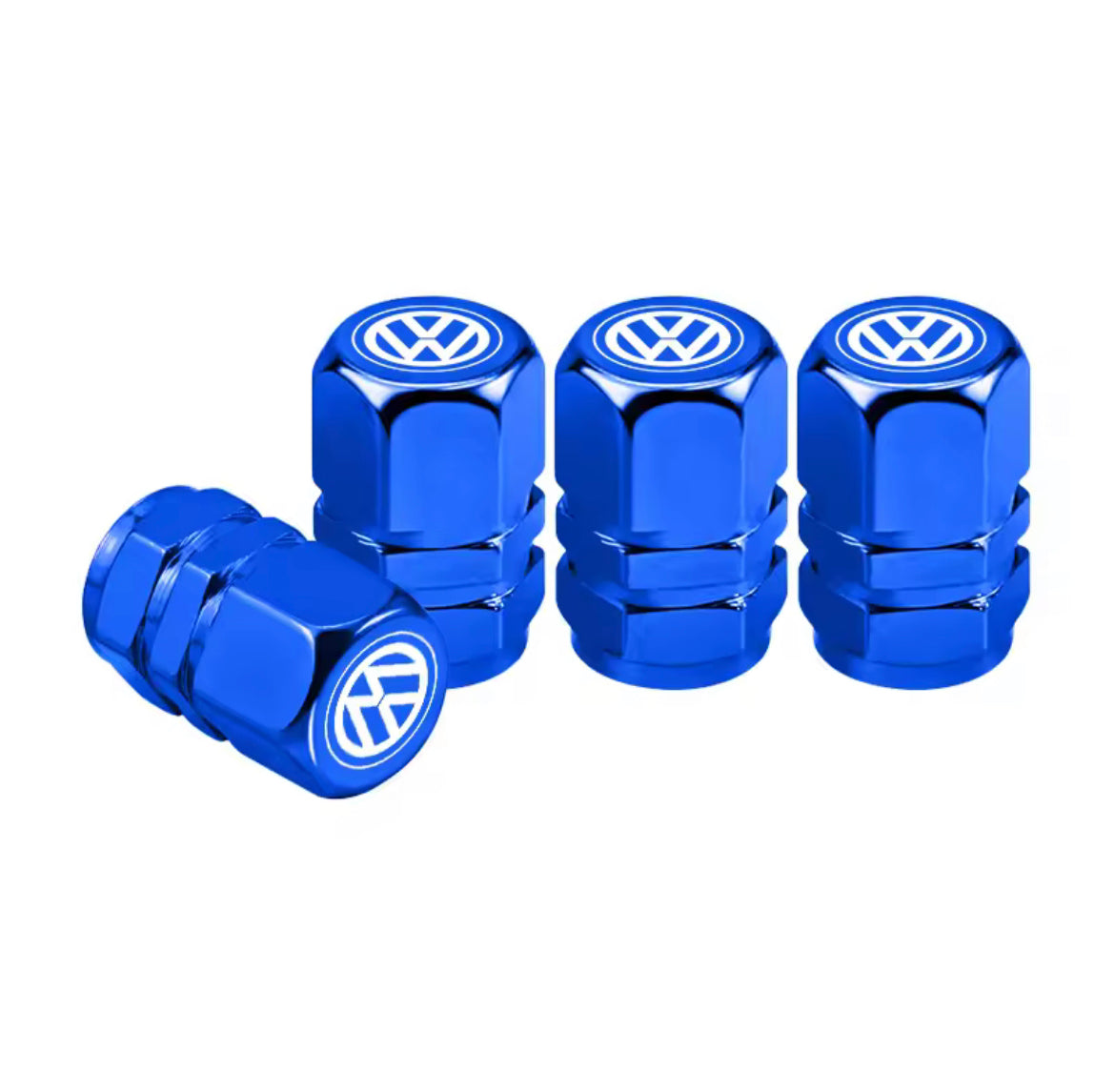 Kaufen bleu Volkswagen Ventilkappen (X4)