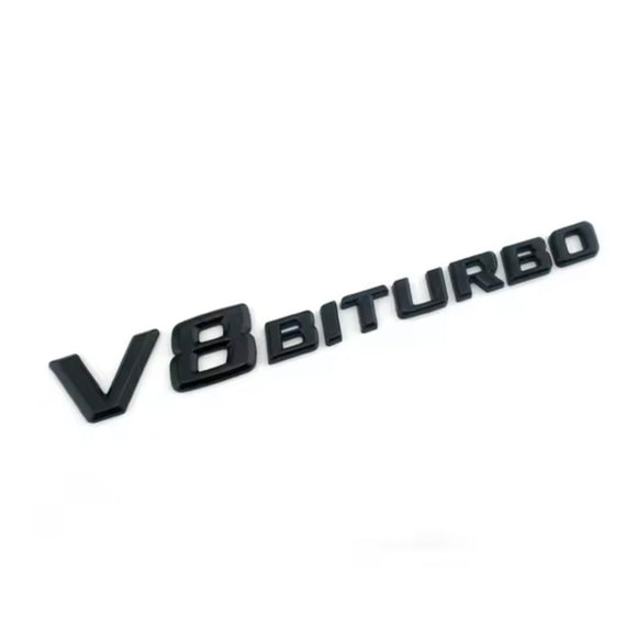 Lettres Mercedes V8 Biturbo
