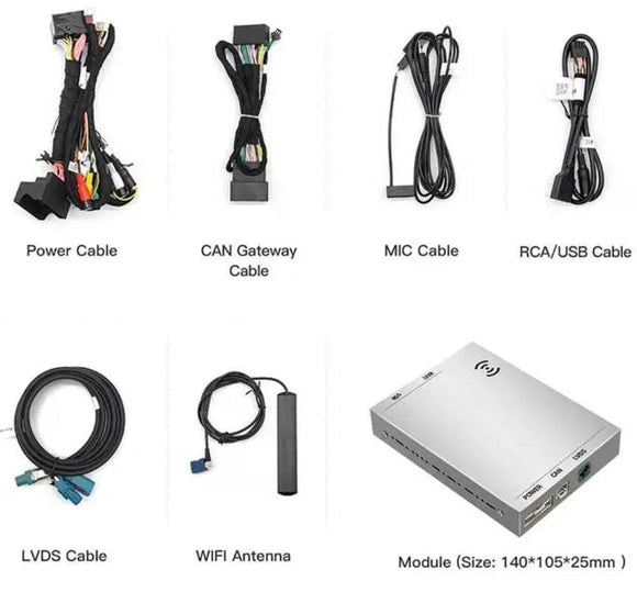 CarPlay AndroidAuto Module Audi Audi A3, A4, A5, Q2, Q7 2016 to 2018