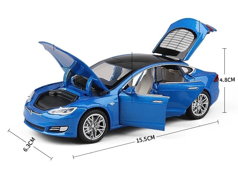 Miniature Tesla Model S 1:32 - Povcars