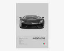 Poster LAMBORGHINI AVENTADOR-2