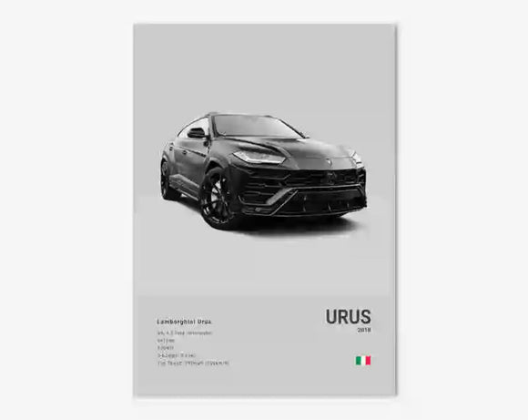 Poster LAMBORGHINI URUS