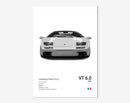 Poster LAMBORGHINI DIABLO VT 6.0-1
