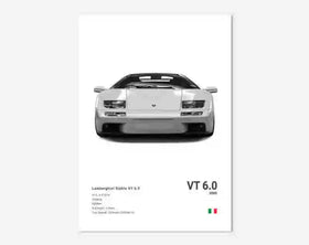 Poster LAMBORGHINI DIABLO VT 6.0