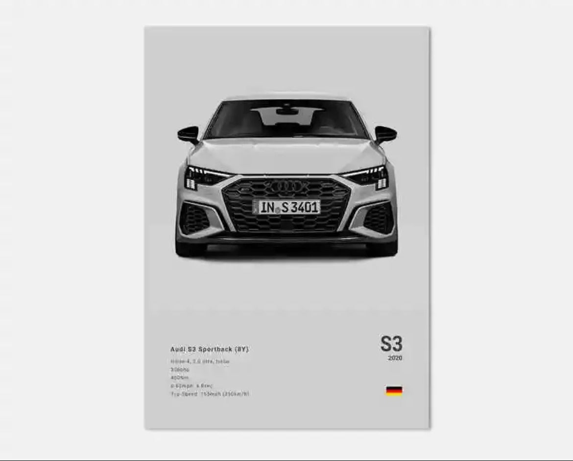 Poster AUDI S3 - 0