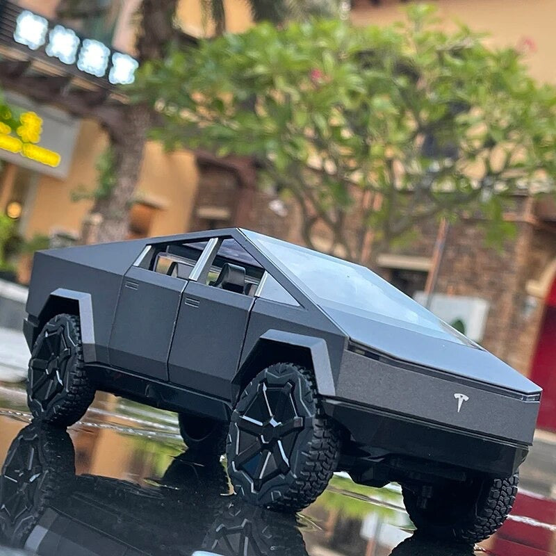 MINIATURE TESLA CYBERTRUCK 1:24 - Povcars