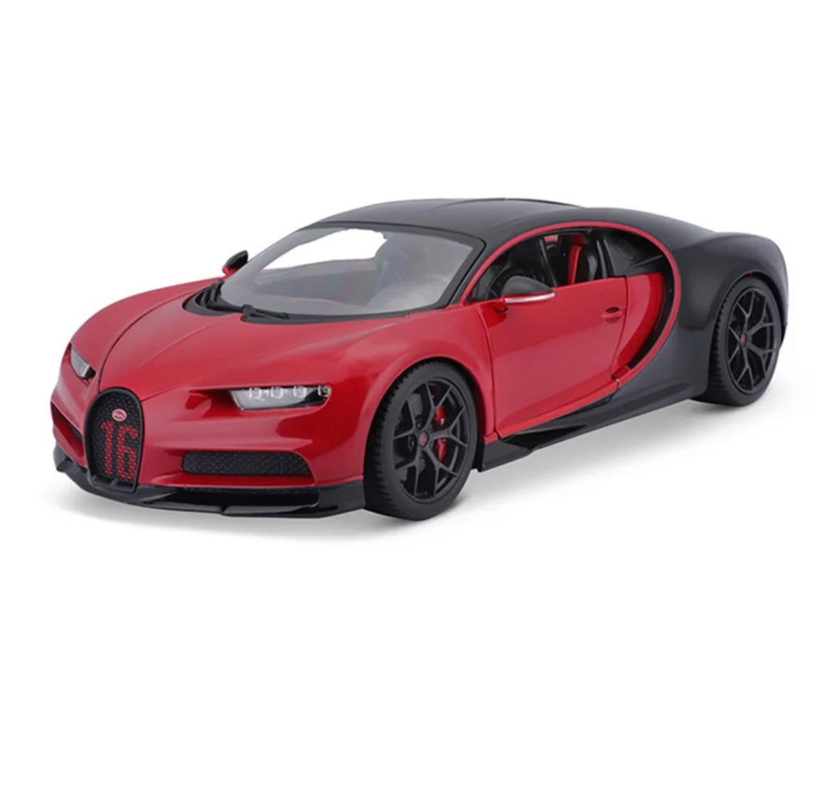 Miniature Bugatti Chiron 1:18 - Povcars